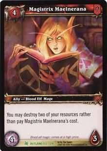 Magistrix Maelnerana - 172/246 - Uncommon WoW: Fires of Outland