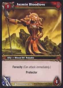 Jazmin Bloodlove - 164/246 - Common WoW: Fires of Outland