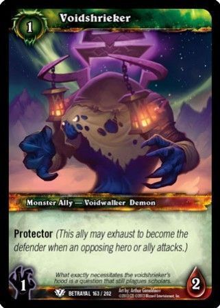 Voidshrieker - 163/202 - Common WoW: Betrayal of the Guardian