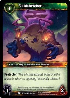 Voidshrieker - 163/202 - Common WoW: Betrayal of the Guardian