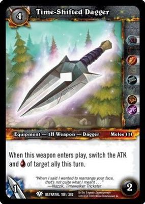 Time-Shifted Dagger - 188/202 - Common WoW: Betrayal of the Guardian