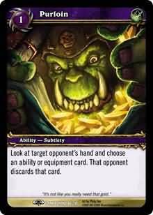 Purloin - 86/319 - Common WoW: Dark Portal foil
