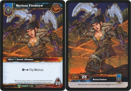 Merissa Firebrew - 7/220 - Uncommon WoW: War of Elements