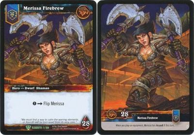 Merissa Firebrew - 7/220 - Uncommon WoW: War of Elements
