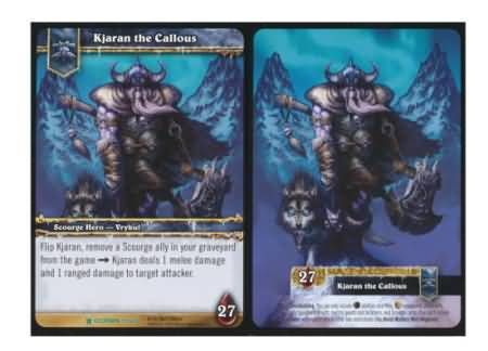 Kjaran the Callous - 15/220 - Uncommon WoW: Icecrown