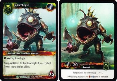 Rawrbrgle - Epic Box Foil - Throne 24/263 World of Warcraft Promo Singles