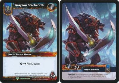 Grayson Steelworth - 4/220 - Uncommon WoW: War of Elements