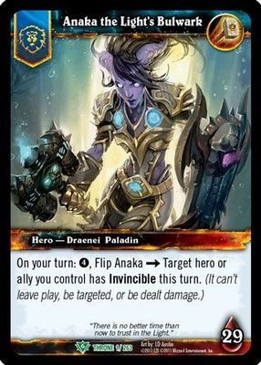 Anaka the Light&#39;s Bulwark - 1/263 - Uncommon WoW: Throne of the Tides