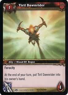 Tiril Dawnrider - 237/319 - Common WoW: Dark Portal