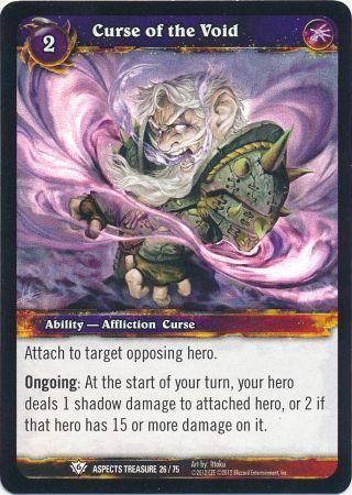 Curse of the Void - Aspects Treasure 26/75 - Common WoW: Battle of the Aspects Treasure Pack Singles