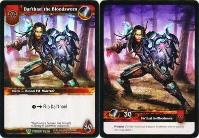 Dar&#39;thael the Bloodsworn - 13/220 - Epic Box Foil World of Warcraft Promo Singles