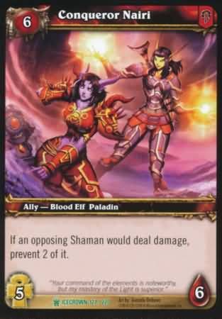 Conqueror Nairi - 127/220 - Uncommon WoW: Icecrown