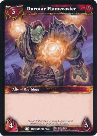 Durotar Flamecaster - 128/240 - Common WoW: War of the Ancients