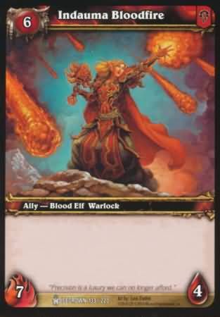 Indauma Bloodfire - 133/220 - Common WoW: Icecrown