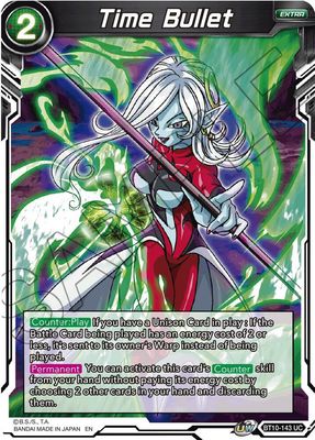 Time Bullet - Rise of the Unison Warrior (DBS-B10) Rise of the Unison Warrior
