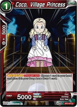 Coco, Village Princess - Assault of the Saiyans (DBS-B07) Assault of the Saiyans