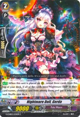 Nightmare Doll, Gerda - G-CHB03: Rummy Labyrinth Under the Moonlight (G-CHB03) G-CHB03: Rummy Labyrinth Under the Moonlight