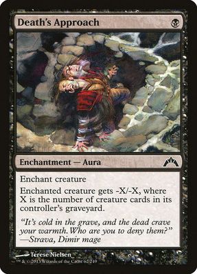 Death&#39;s Approach 62/249 - Gatecrash (GTC) (Español)