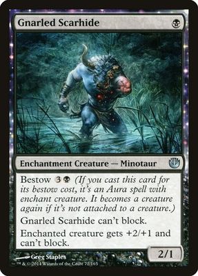 Gnarled Scarhide 72/165 - Journey Into Nyx (JOU)