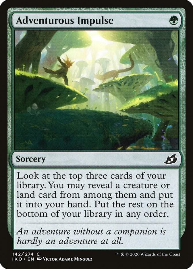 Adventurous Impulse 142/274 - Ikoria: Lair of Behemoths (IKO)