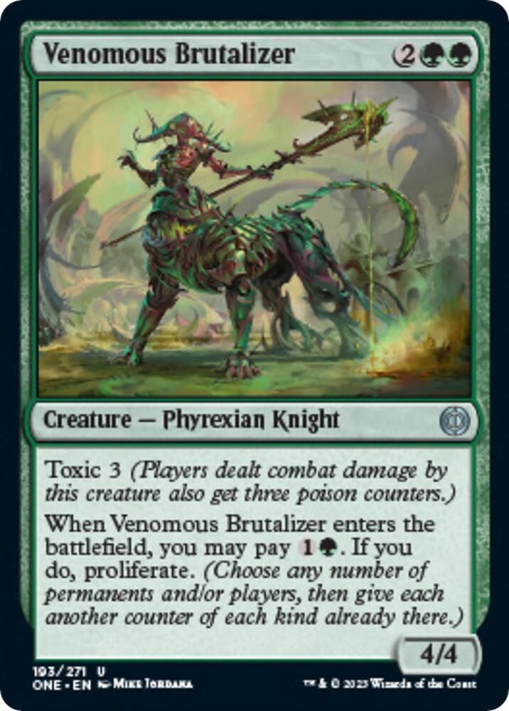 Venomous Brutalizer 193/271 - Phyrexia: All Will Be One (ONE)