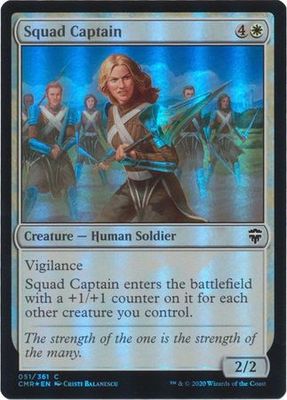 Squad Captain 051/361 - Foil Commander Legends Foil Singles