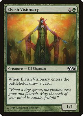 Elvish Visionary 169/249 - Magic 2013 (M13) (Español)