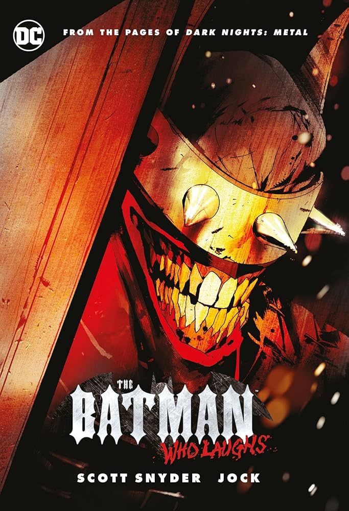 SH12 Batman Comic Batman Who Laughs Comic Libro Ingles DC Comics