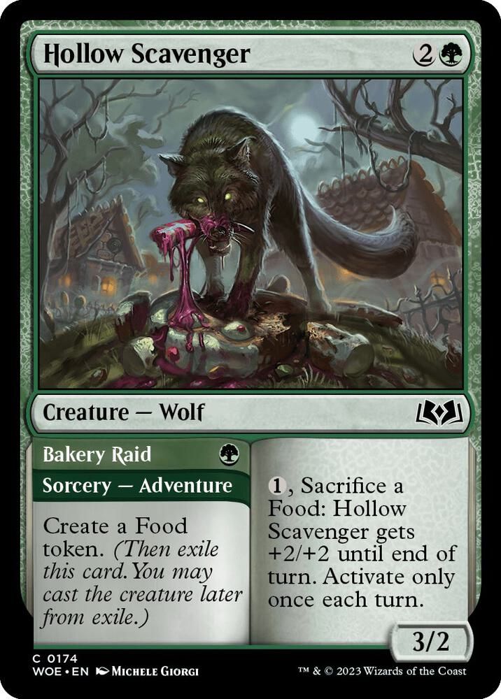 Hollow Scavenger 0174 - Wilds of Eldraine (WOE)