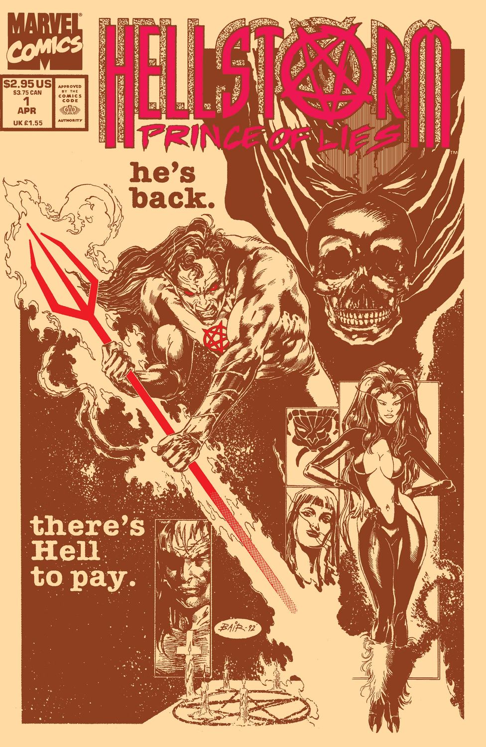 SH Hellstorm Comic Issue 1 Marvel Comics Ingles