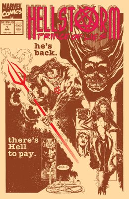 SH Hellstorm Comic Issue 1 Marvel Comics Ingles