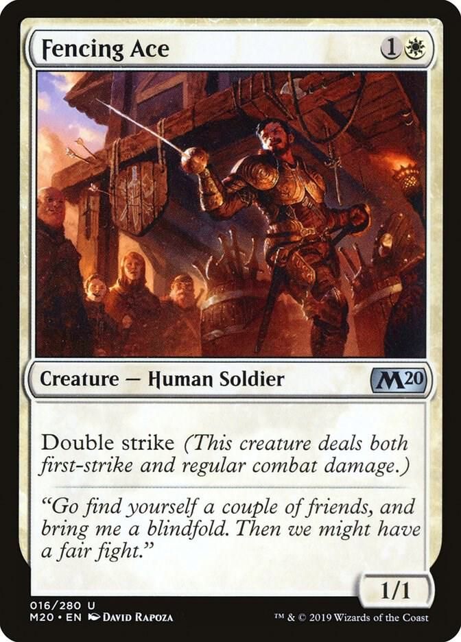 Fencing Ace 016/280 - Core Set 2020 (M20)