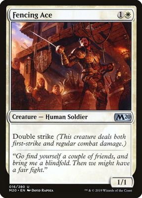 Fencing Ace 016/280 - Core Set 2020 (M20)