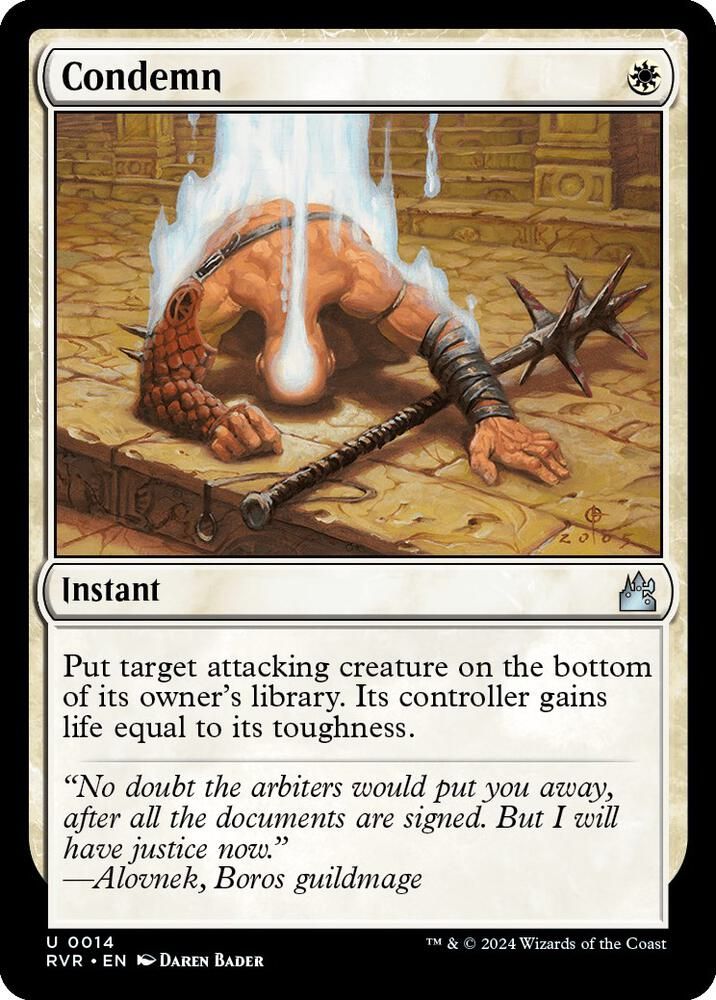 Condemn 0014 - Ravnica Remastered (RVR)