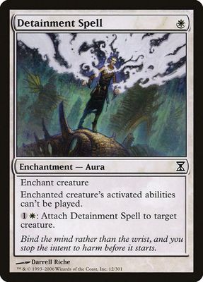 Detainment Spell 12/301 - Time Spiral (TSP) (Español)