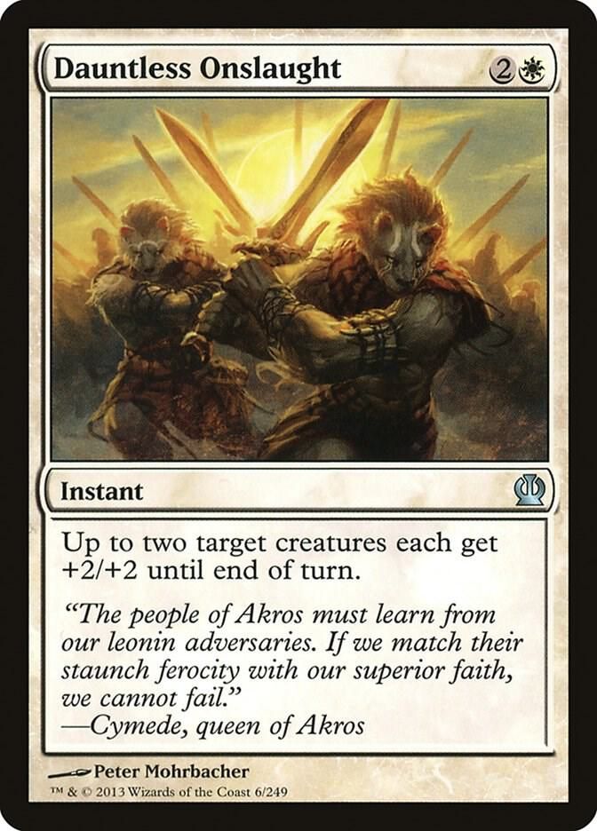 Dauntless Onslaught 6/249 - Theros (THS) (Español)