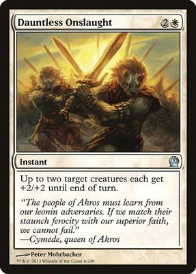 Dauntless Onslaught 6/249 - Theros (THS)