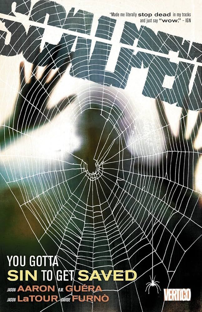 SH12 Scalped Comic You Gotta Sin to get Saved Vertigo Comics Ingles