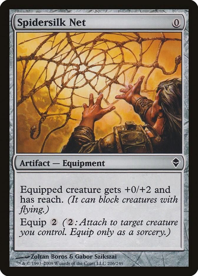 Spidersilk Net 206/249 - Zendikar (ZEN) (Español)
