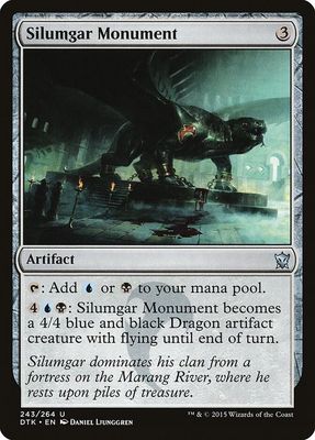 Silumgar Monument 243/264 - Dragons of Tarkir (DTK)