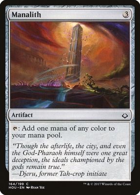 Manalith 164/199 - Hour of Devastation (HOU) (Español)