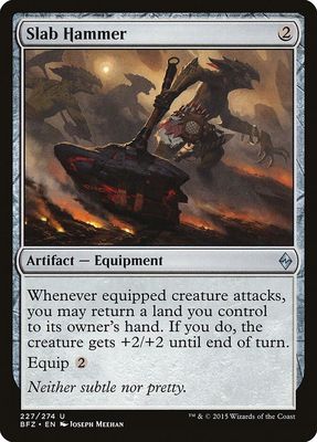 Slab Hammer  277/274 - Battle for Zendikar (BFZ)