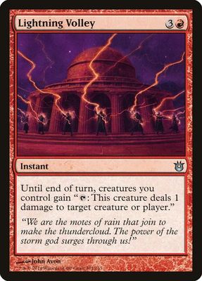 Lightning Volley 101/165 - Born of the Gods (BNG)
