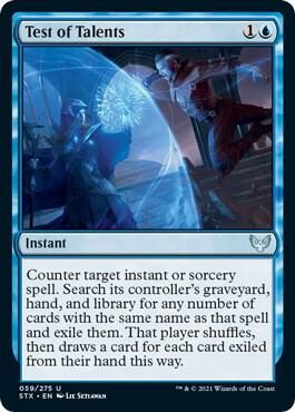 Test of Talents 059/275 - Strixhaven: School of Mages (STX)