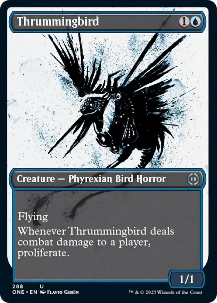 Thrummingbird (Showcase) 288 - Phyrexia: All Will Be One (ONE)