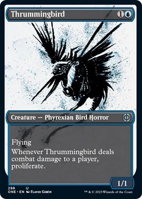 Thrummingbird (Showcase) 288 - Phyrexia: All Will Be One (ONE)
