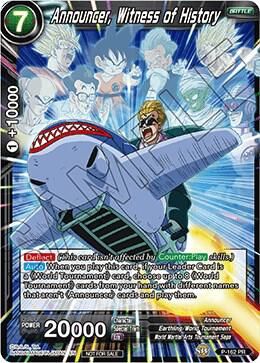 Announcer, Witness of History (Power Booster) - Promotion Cards (PR) Promotion Cards FOIL