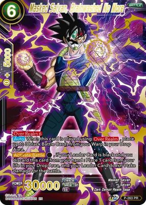 Masked Saiyan, Brainwashed No More (Gold Stamped) - Mythic Booster (MB-01) Mythic Booster- FOIL