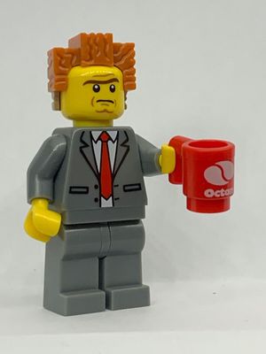 SH12 President Business Suit Lego Mini Figura