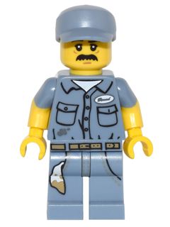 SH12 Conserje Lego Mini Figura